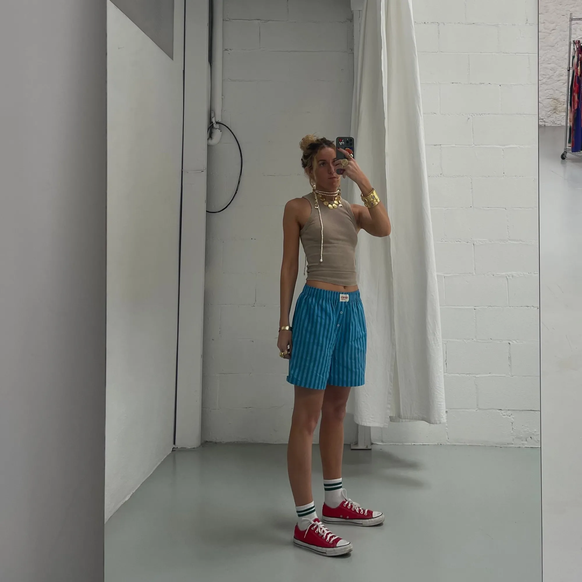 Susmie's Not from my Boyfriend Shorts Blue< Pants