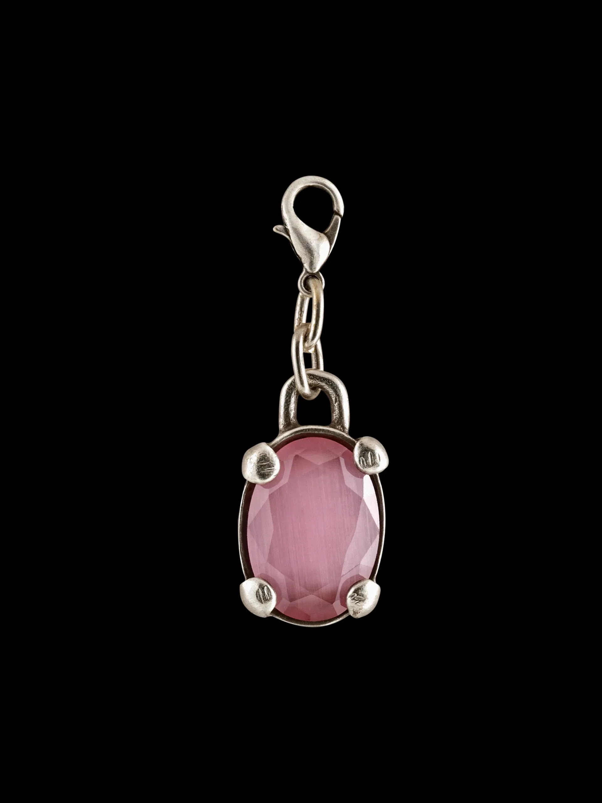 Susmie's Pink Diamond Charm Silver< Mixed Necklaces | Silver