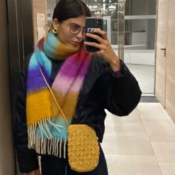 Susmie's Riders in the Sky Scarf< Scarves | Scarves