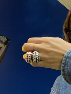Susmie's Rockin Red Ring< Resin
