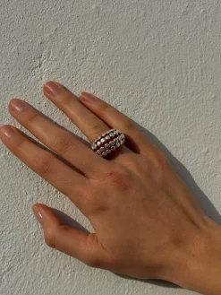 Susmie's Rockin Red Ring< Resin
