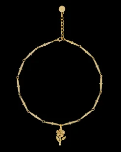 Susmie's Rosa Linda Necklace< Golden
