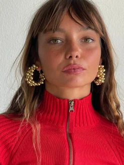 Susmie's Rulos and Rumors Earrings< Golden