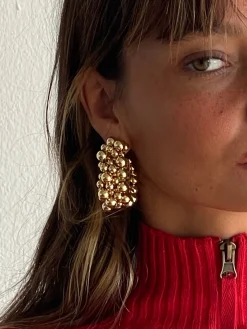 Susmie's Rulos and Rumors Earrings< Golden