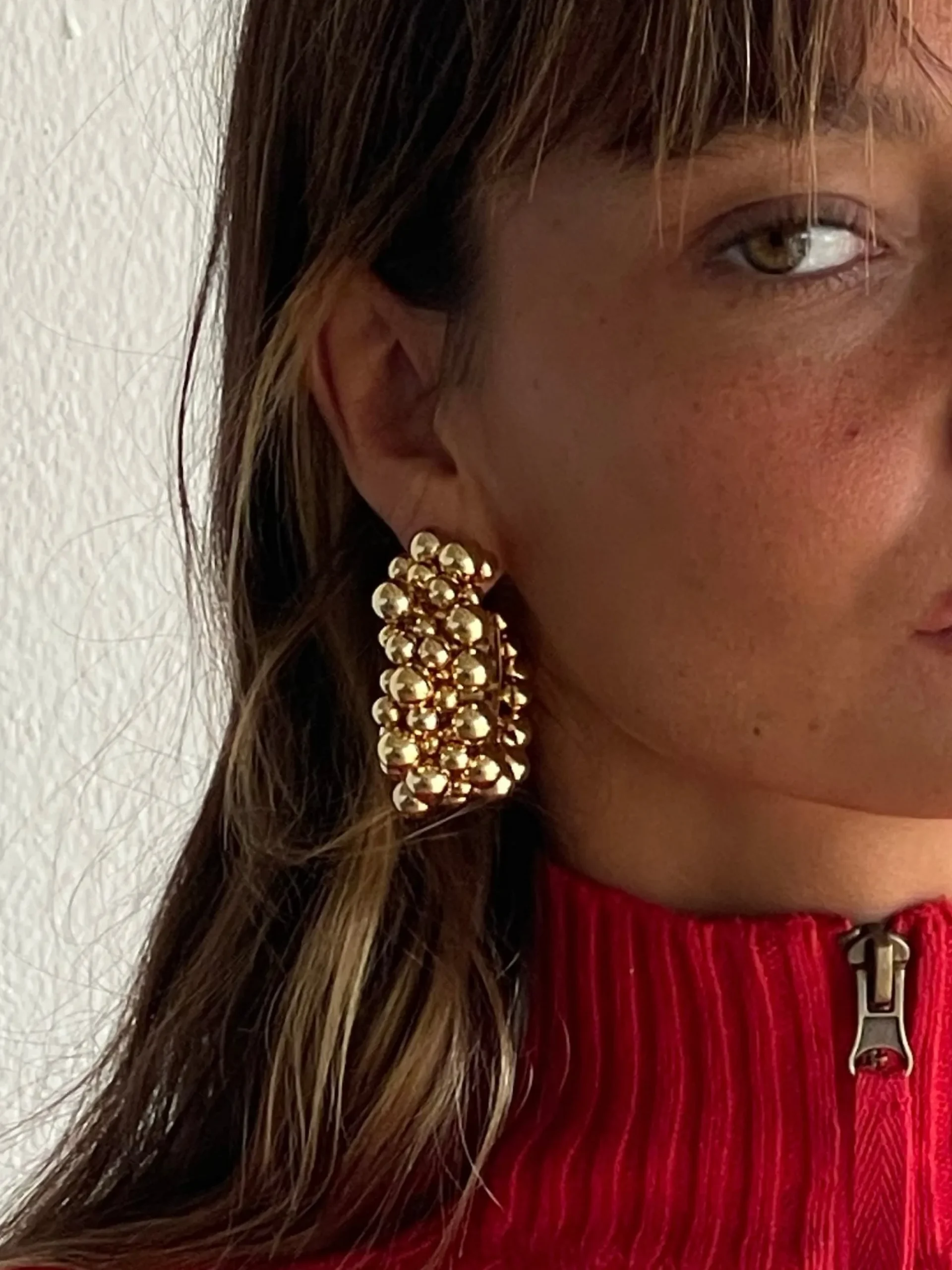 Susmie's Rulos and Rumors Earrings< Golden