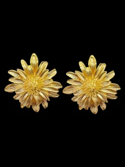 Susmie's Sunshine Earrings< Stone | Golden