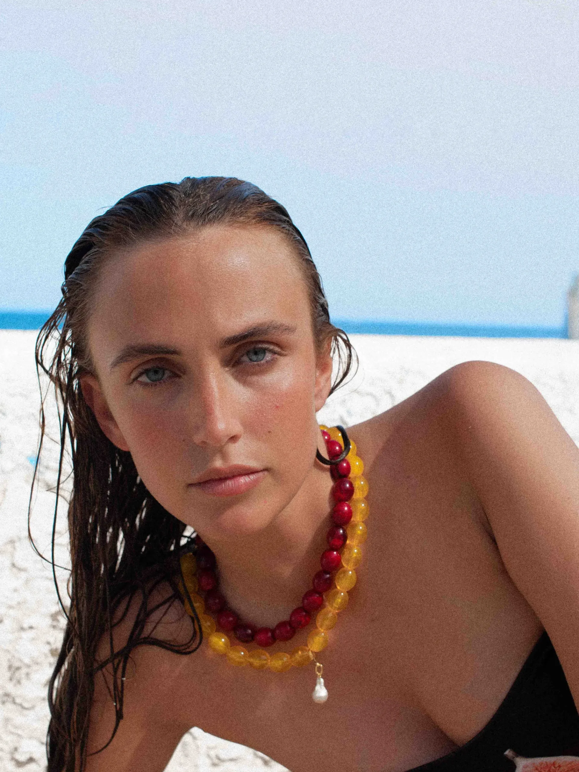 Susmie's Sweet Sun Honey Necklace< Stone