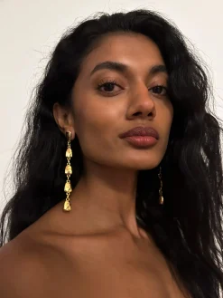 Susmie's Tears On My Own Earrings< Golden