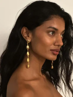 Susmie's Tears On My Own Earrings< Golden