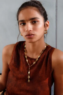 Susmie's Tears on my own Necklace< Golden