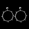 Susmie's Third Wheel Hoops Silver< Silver