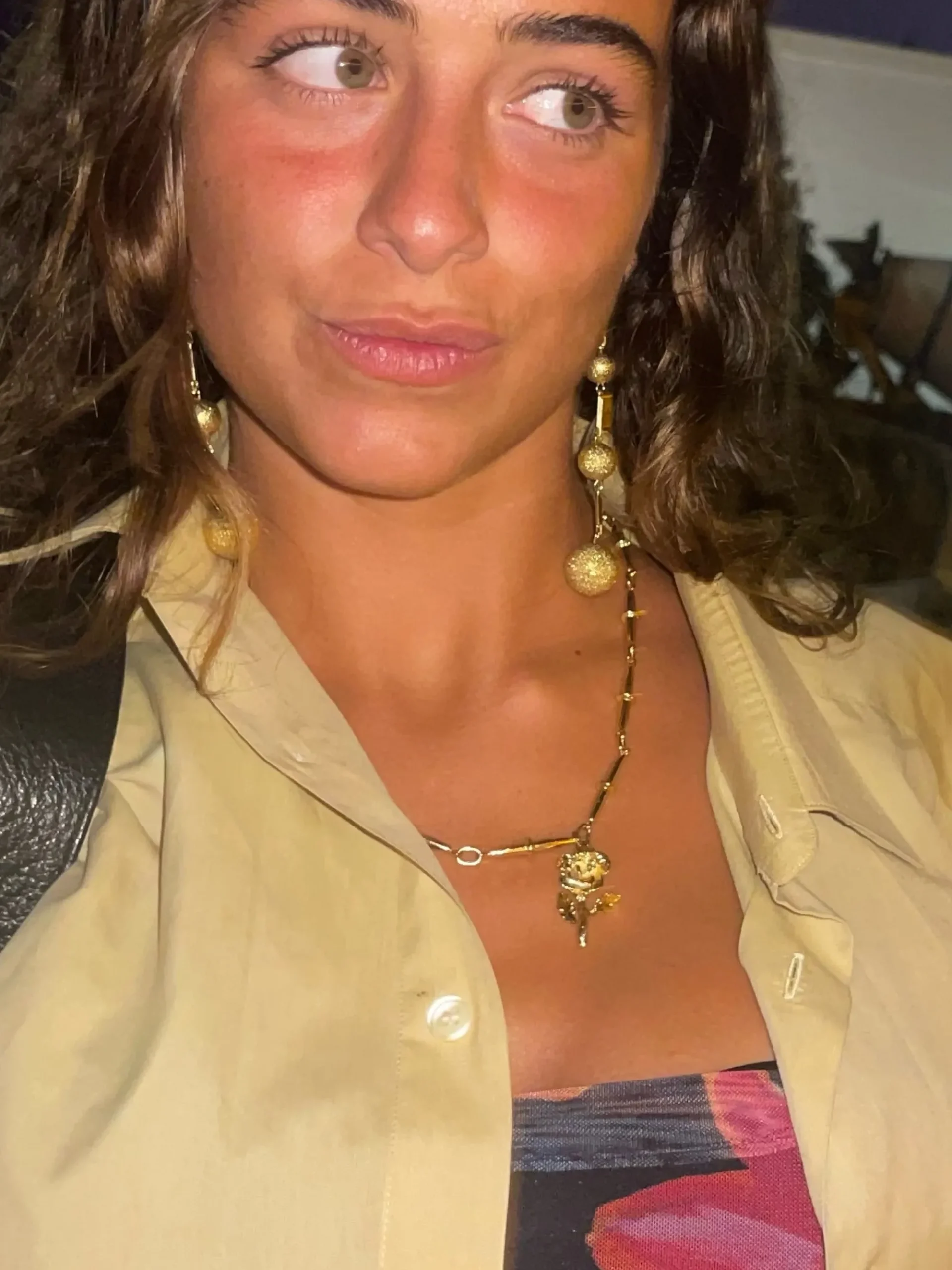 Susmie's Tidal Tales Earrings< Golden