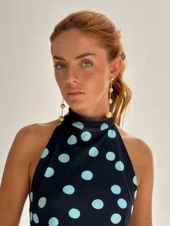 Susmie's Tidal Tales Earrings< Golden