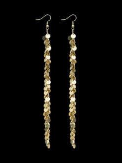 Susmie's Tinsel Gold Earrings< Golden
