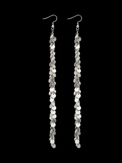 Susmie's Tinsel Silver Earrings< Silver