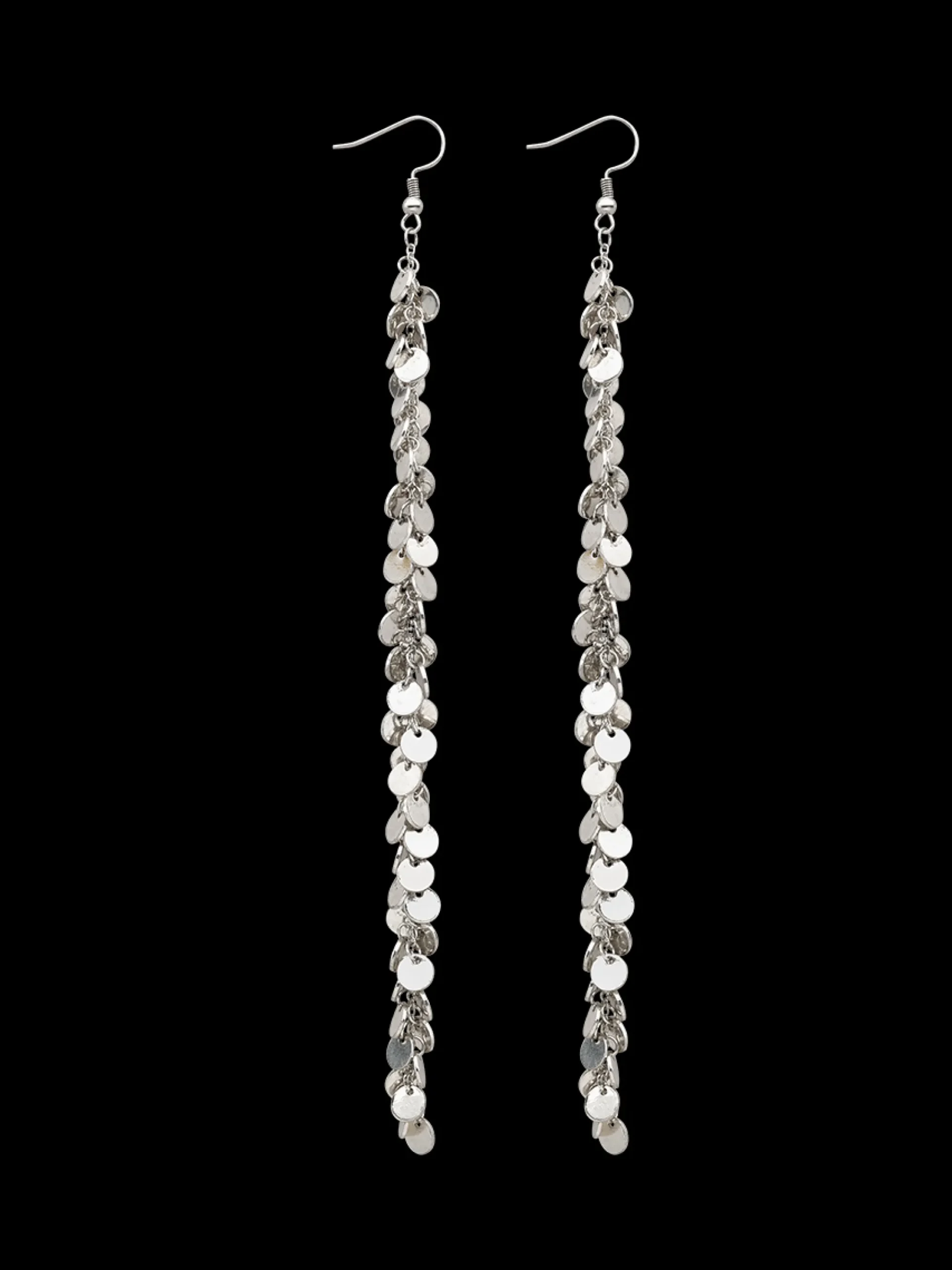 Susmie's Tinsel Silver Earrings< Silver