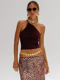 Susmie's Twisted Girl Chocker< Golden