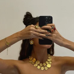 Susmie's Twisted Girl Necklace/Belt< Belts | Golden