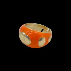 Susmie's Urban - Orange Ring< Stone | Golden