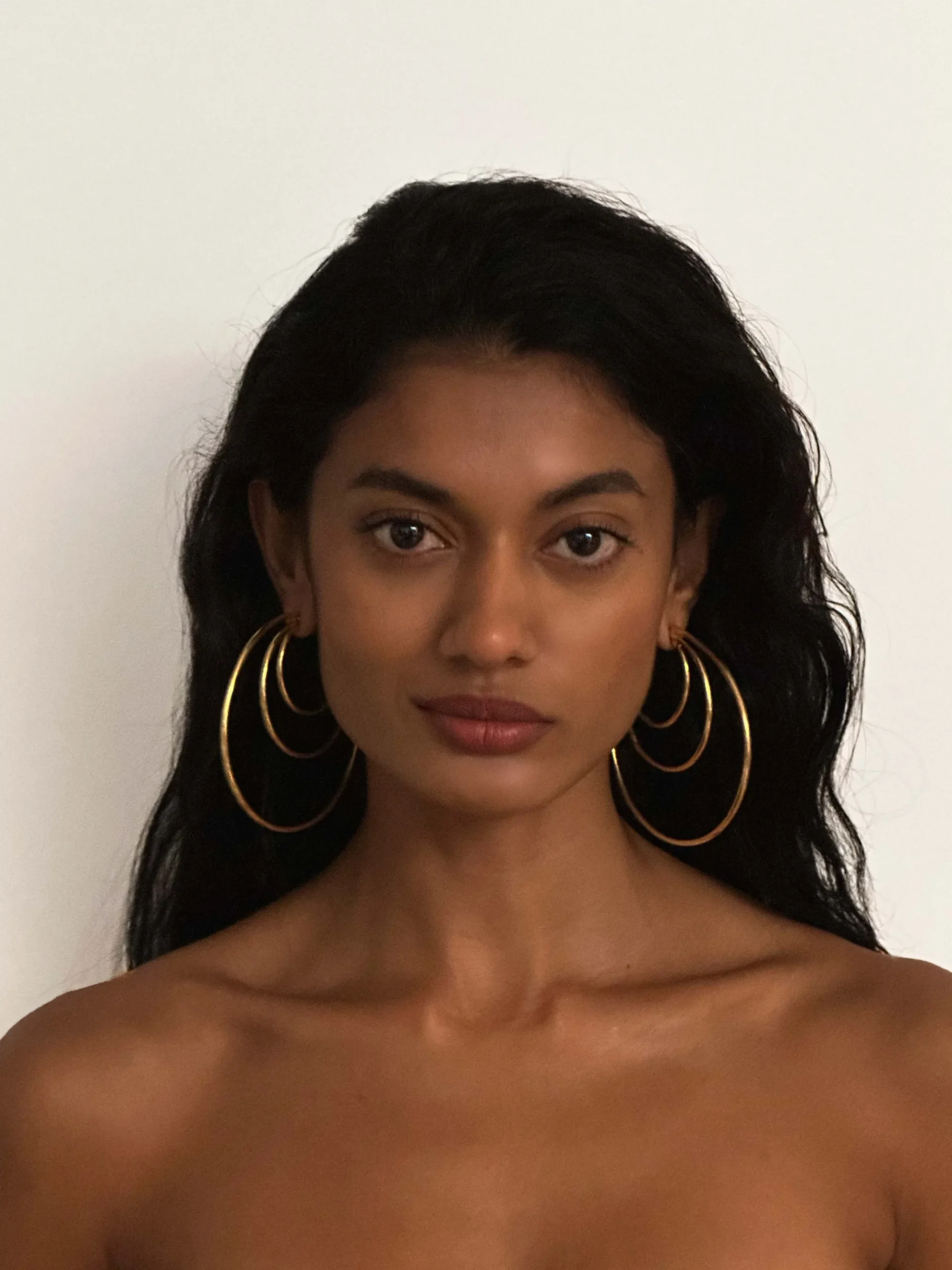 Susmie's Walking on the Moon Earrings< Golden