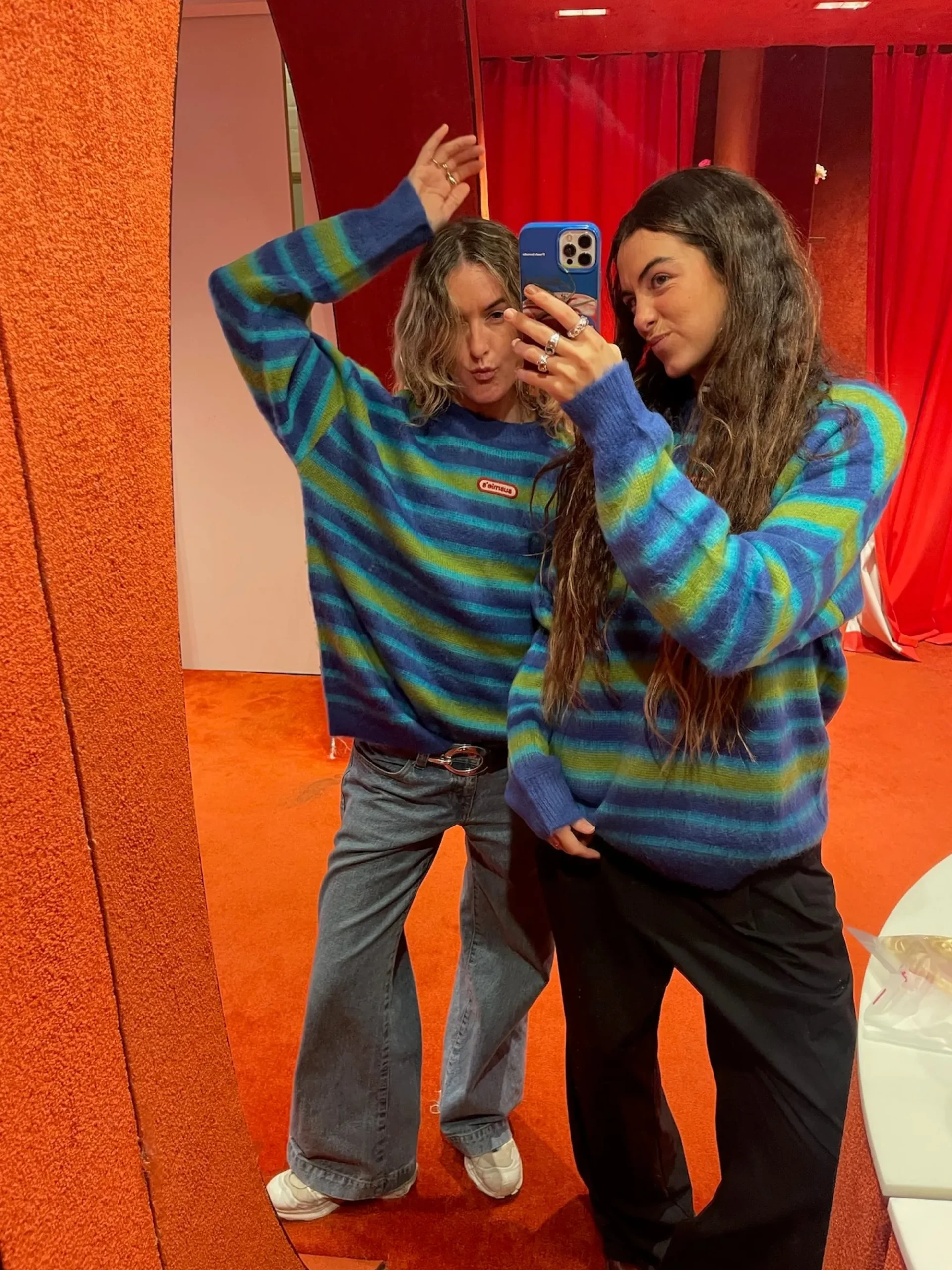 Susmie's Warm as coffee - Blue< Sweaters