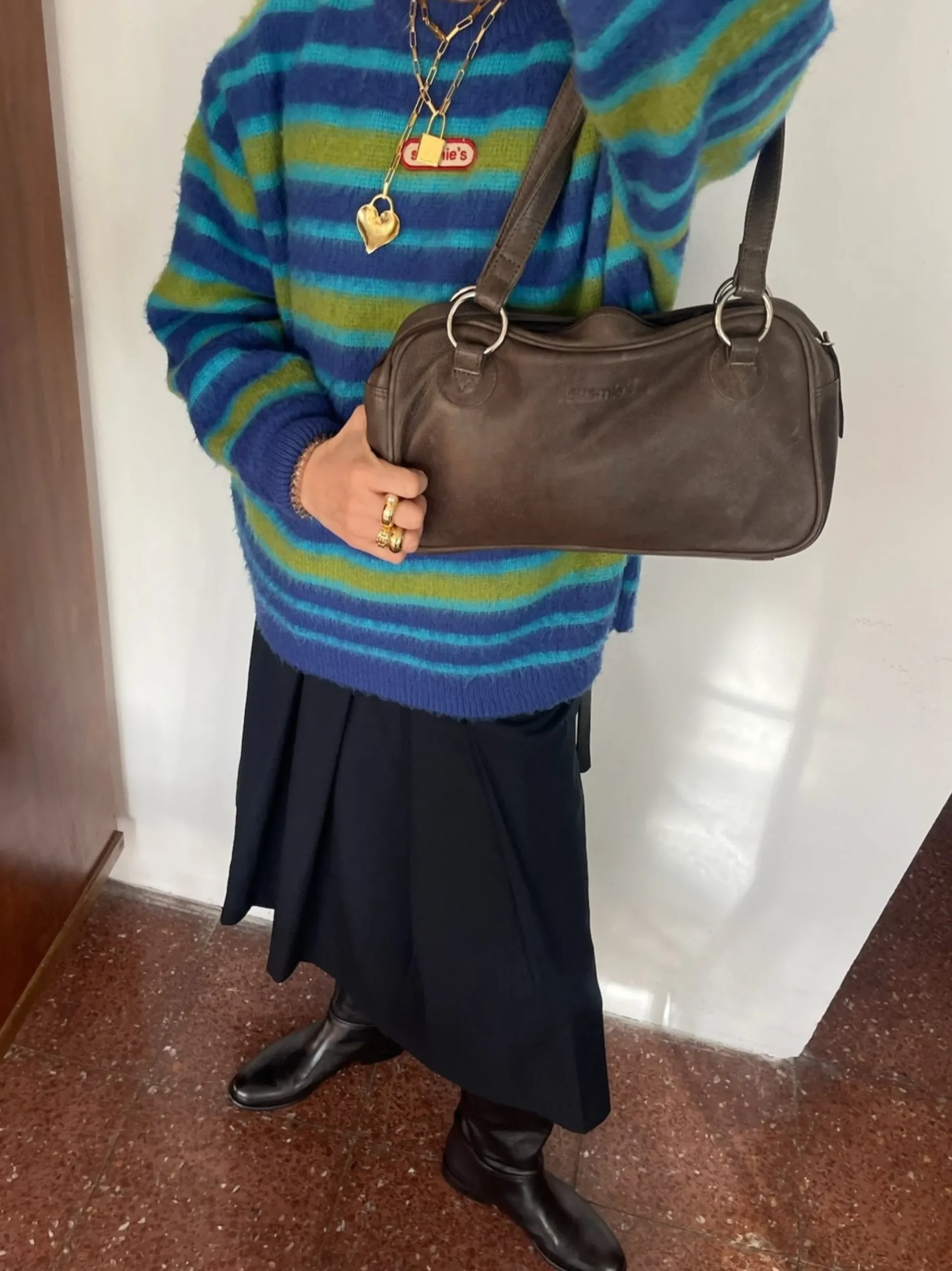 Susmie's Warm as coffee - Blue< Sweaters