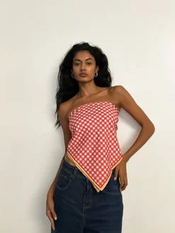 Susmie's West to East Red Bandana< Other Accs